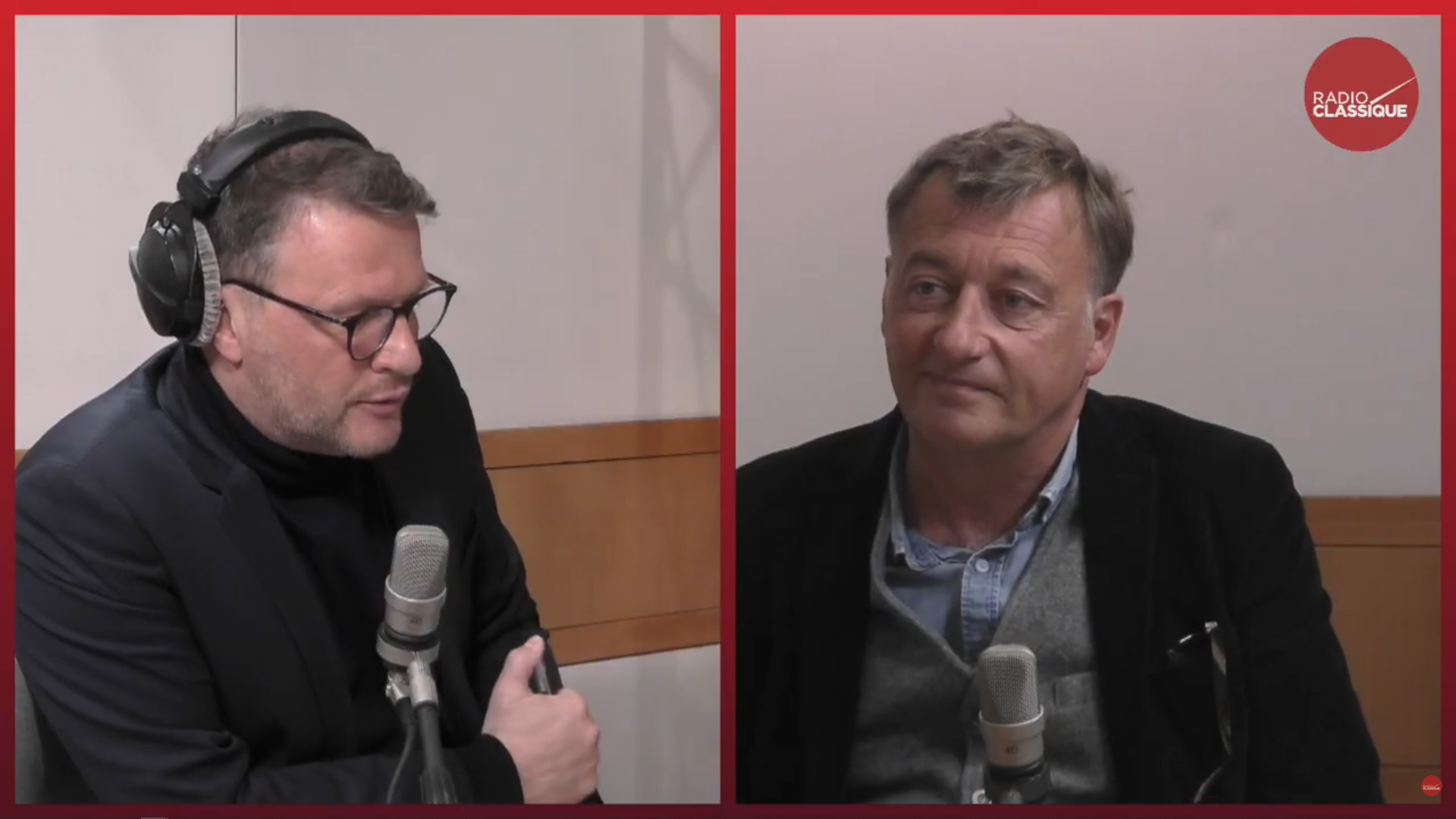 Xavier Wargnier au micro de Stéphane Pedrazzi sur Radio Classique