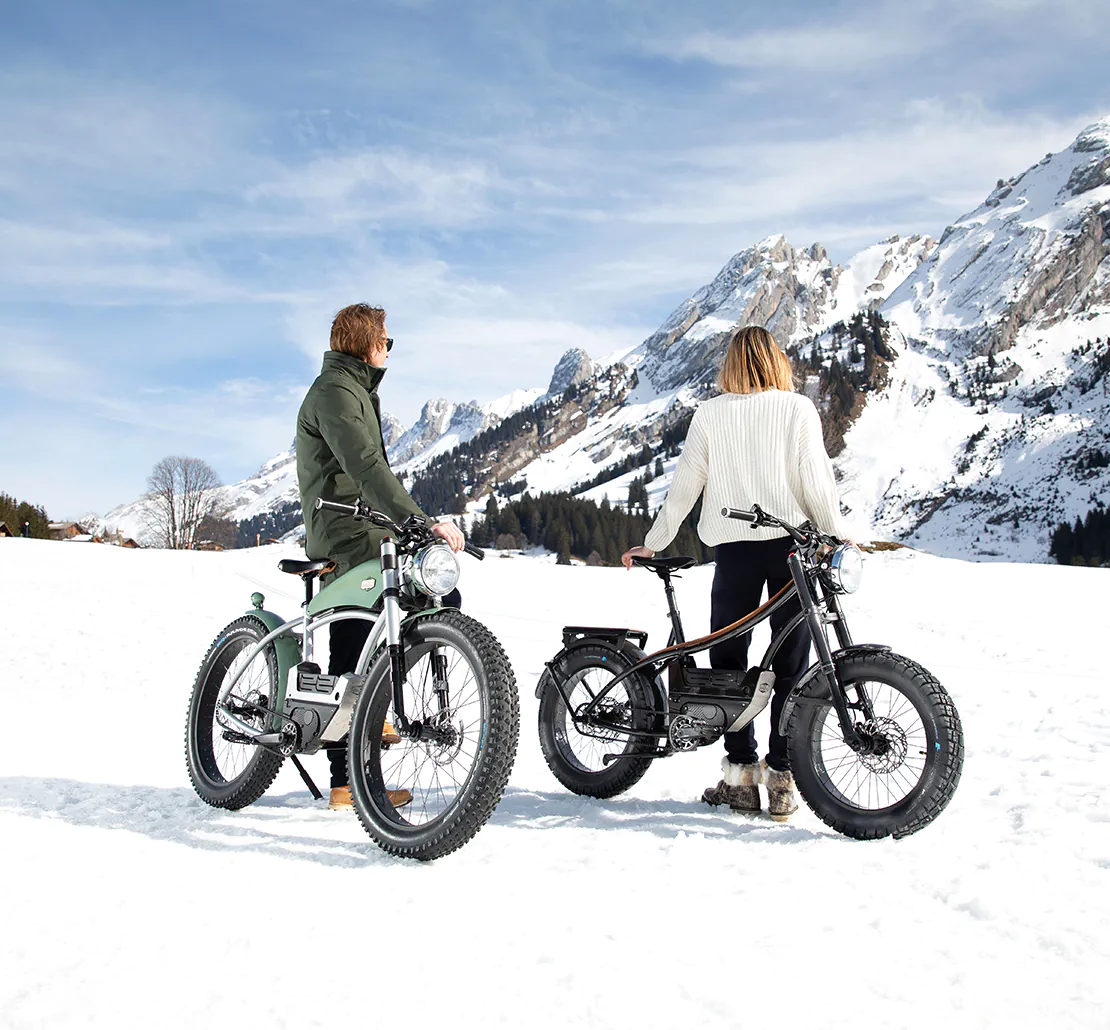 Vélos et motos électriques d’exception à La Clusaz