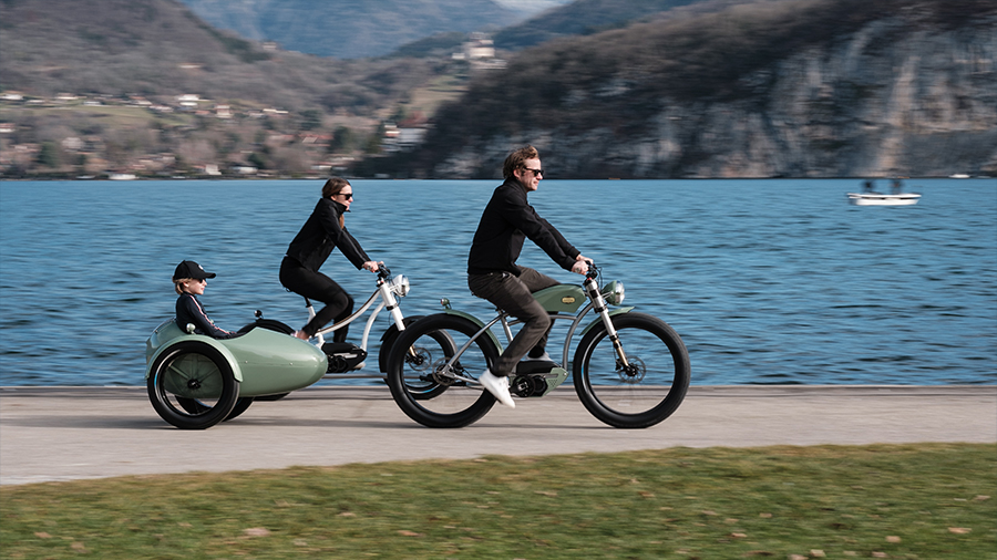 Essai des vélos électriques d'exception des Ateliers HeritageBike autour du lac d'Annecy